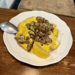パラダイス ピザ - ポルチーニ茸のオムレツ　本日の激ウマその2