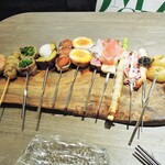 ミアスタンド - 串盛り合わせ