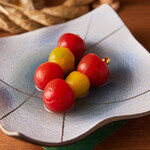 mini tomato skewers