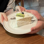 北の住まい設計社 カフェ - デザートにミルフィーユクレープを食べちゃいました♪( ´▽｀)