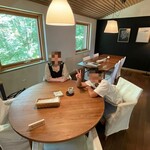 北の住まい設計社 カフェ - 6年前と同じ席だ！