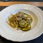 Karo E Kara - 鮑のパスタ、多分ヤケド、初吟味だったハズ(・・?)