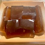 登美家　里泉 - 黒糖きなこ わらび餅（380円）