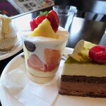 ル・ジャルダン・ブルー - ケーキ1回目