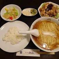味の中華 羽衣 銀座本店 - 羽衣名物Cランチ（炸鶏麺）1200円