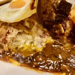 ガスト - ハンバーグカレーアップ