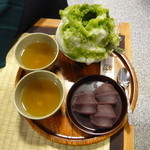 赤福 - 赤福一盆（280円）と赤福氷（500円）_2013年9月