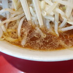 ラーメン二郎 - スープ