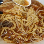 ラーメン二郎 - 赤酢投入～♪