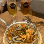 Seafood bar Ermitage - 絶望のパスタ