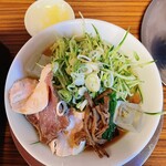 湯の台食堂 - 冷やしラーメン　塩　900円