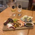 Seafood bar Ermitage - 薪焼き5種盛り