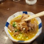 肉屋食堂 たけうち - 自家製もつ煮