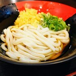 伊予製麺 - ぶっかけ並360円 牛丼480円