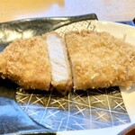 Tonkatsu Haduki - Aランチ:味噌かつロース定食(カナダポーク150g)