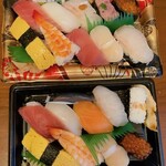 京樽 - 今回購入した寿司