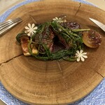 Maison DIA Mizuguchi - 北海道産十勝ビーフ牛フィレ肉のステーキ ポルト酒ソース