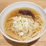 人類みな麺類 Premium - ラーメンは3種類から選べます　少し小盛かと