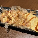 和牛と地鶏 鮮魚と地酒 食べ飲み放題 完全個室 目利きの番長 - お好み風だし巻き卵