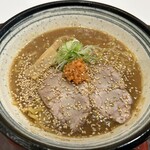 札幌鮭ラーメン麺匠 赤松 - 濃厚鮭DORO醤油1200円