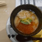 廻転とやま鮨 - カニ、イクラ　茶碗蒸