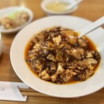 四川飯店 Saion - 麻婆豆腐リフト。