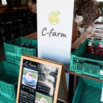 C-farm cafe - 店内の看板