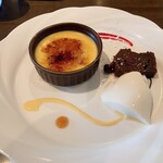 mica male - クレマカタラーナとガトーショコラとパンナコッタ