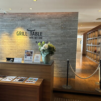 restaurant GRILL TABLE with SKYBAR - 