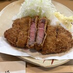 とんかつ野崎 - 【特選松阪牛】牛ヒレカツレツ定食