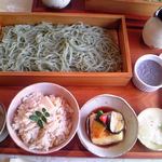 手打ち蕎麦　さとみ - 2012.5.6 さとみセット 全景