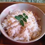 手打ち蕎麦　さとみ - 筍ご飯