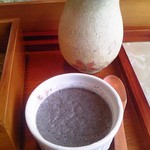 手打ち蕎麦　さとみ - ごまプリン