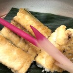 割烹民宿 めぐろ - 穴子の白焼き