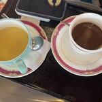 横手山ドライブイン - コーンポタージュとココア