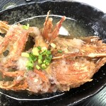 割烹民宿 めぐろ - きんきの唐揚げみぞれがけ