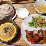 上海常 - 鶏の黒酢炒めセット