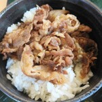 はなまるうどん - セット牛肉ごはん