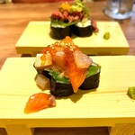 Taishuusakaba Hitomebore - 海鮮こぼれ寿司