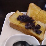 ユニバース珈琲 - やっぱり餡バター♪