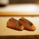 すし匠 まさ - シマアジ漬け