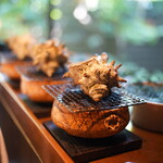 L’Effervescence - Risotto inside a Turban Shell