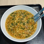 まんしゅう - ジャン麺ハーフ