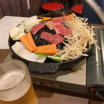 ジンギスカン佐藤 - お肉と野菜