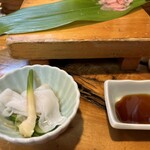 かっぱ鮨 - こんにゃくの酢の物