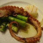 ベルソーレ - 福島の地ダコとアスパラのサラダ仕立て