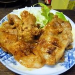 新川屋酒店 - 生姜焼き￥350＠チキンカツがほしいなぁ♪