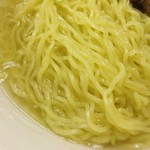 ラーメン慈苑 - ラーメン（塩）Aセット　2013年9月