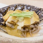 蕎麦割烹  倉田 - 房州産 蒸し鮑、鹿児島県産 鹿屋在来蕎麦を肝ソース