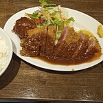 洋食の朝日 - ビフカツ。素晴らしい